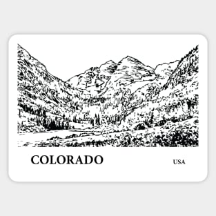 Colorado USA Sticker